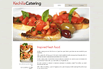 Screenshot: Kechilla Catering website